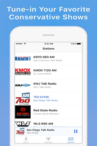 Conservative Talk Radio Plus screenshot 3
