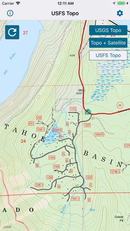 Topographic Maps & Trails