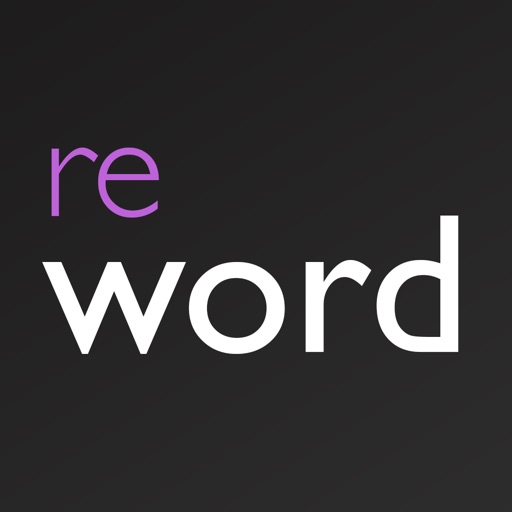 English words with ReWord