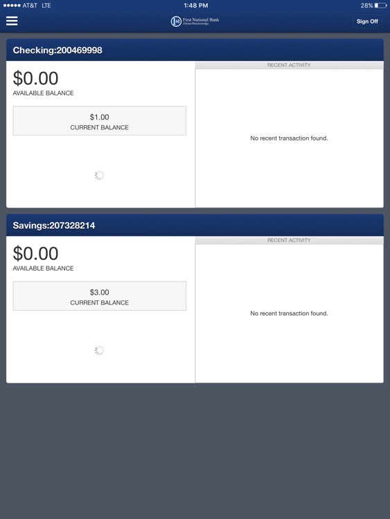 First National Bank – A/B iPad Version screenshot-4