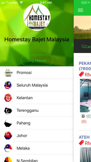 Homestay Bajet Malaysia