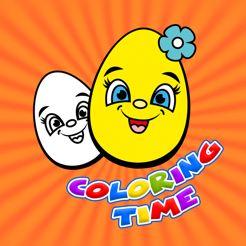 Eggs Time Coloring Books