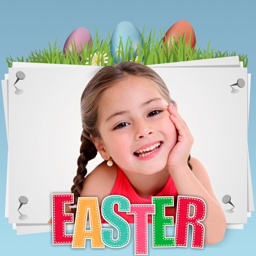 Easter Bunny - Photo Stickers