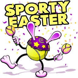 Easter Tennis Stickers