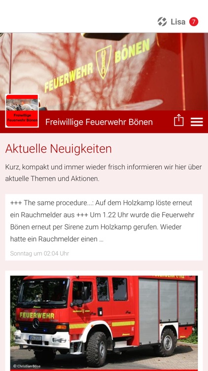 Freiwillige Feuerwehr Bönen