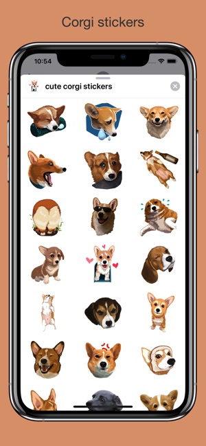 Corgi - cute dog stickers(圖1)-速報App