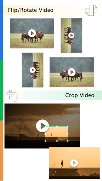 Vedit - Video collage editor and crop trim rotate screenshot 3