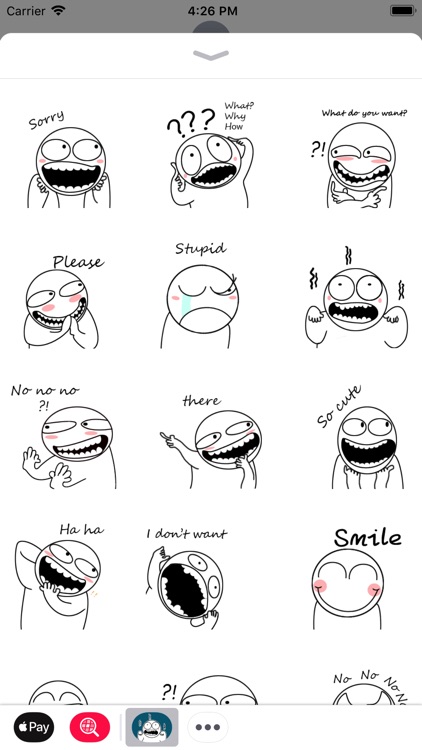 Face Reactions Stickers