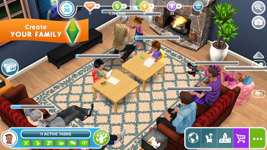 Sims Free Play 3