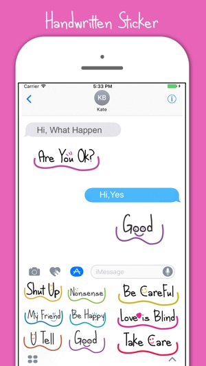 Handwritten Messages For iMessage(圖3)-速報App