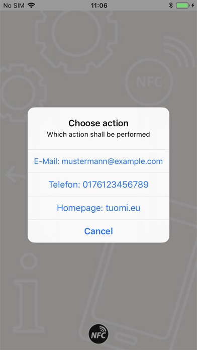 Tuomi - NFC Scanner screenshot 2