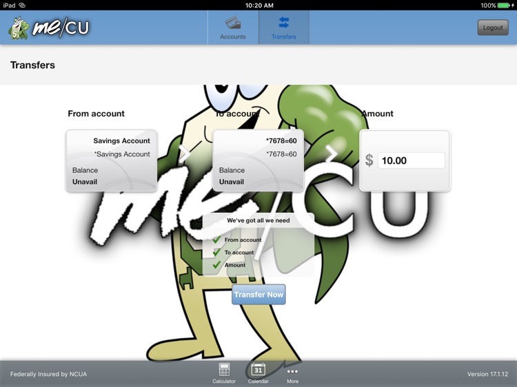 Me/CU Mobile for iPad screenshot-3