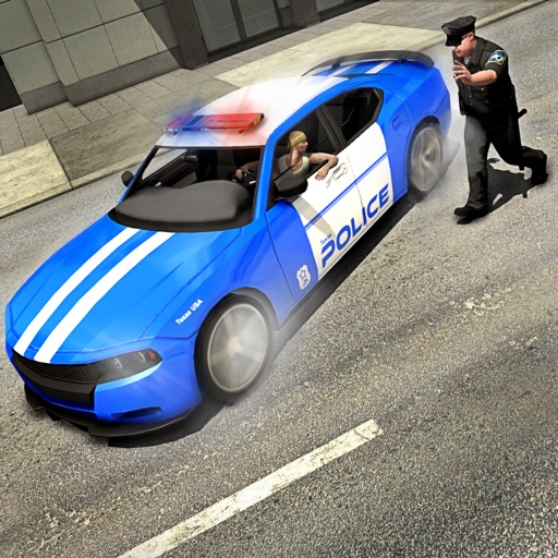 Car Theft Game: Police Driving Icon