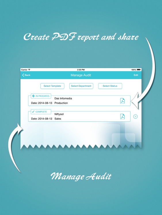 ISO/TS 16949 audit app