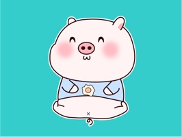 Smiley Pig Animated Stickers