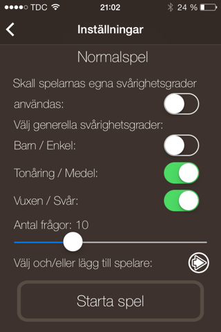 FamiljeQuiz screenshot 2