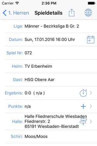 TV Erbenheim Handball screenshot 3