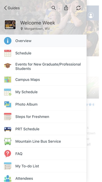 West Virginia University Guide screenshot 3