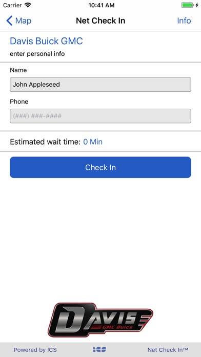 Image of Net Check In - Davis GMC Buick