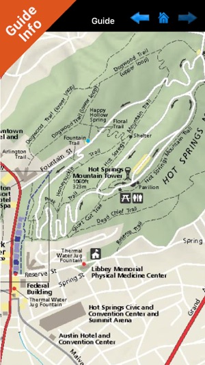 Hot springs National Park gps and outdoor map(圖4)-速報App