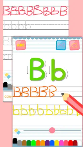 Game screenshot Каллиграфия ABC Coloring Book apk