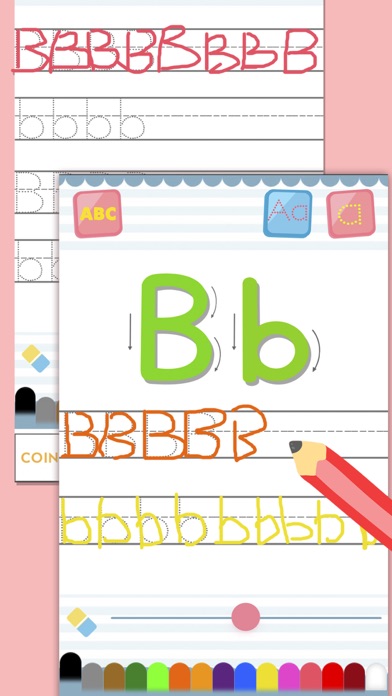 Calligraphy ABC Coloring Book screenshot 2