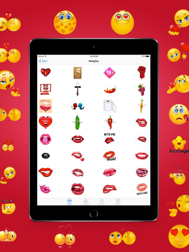 free naughty emoji for android phone