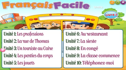 How to cancel & delete Francais Facile 2 from iphone & ipad 1