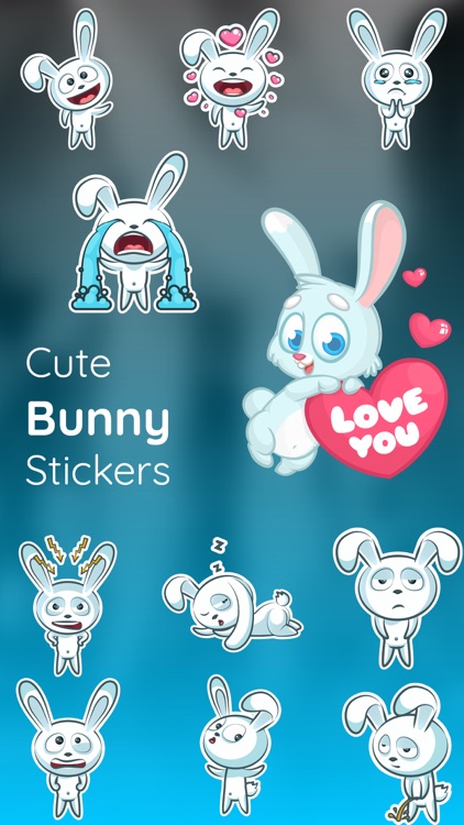Bunny Little Rabbit Stickers