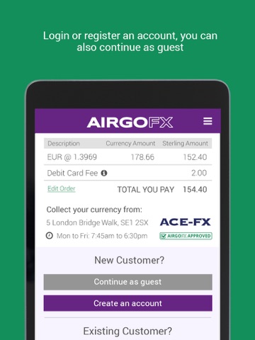 AIRGOFX - Travel Money Online screenshot 4