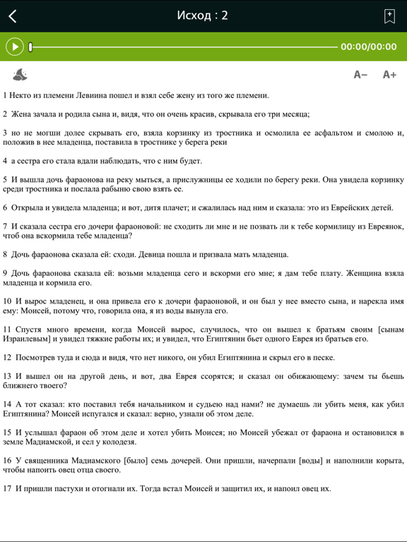 Screenshot #6 pour Библия с аудио
