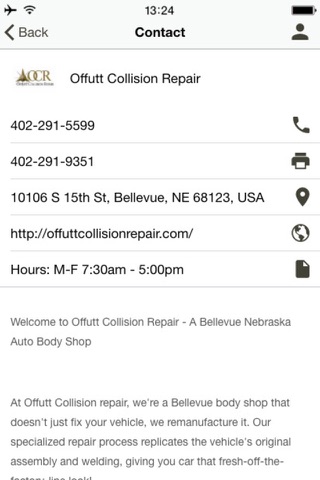 Offutt Collision Repair screenshot 2