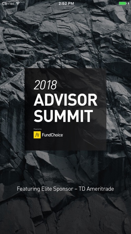 2018 Advisor Summit