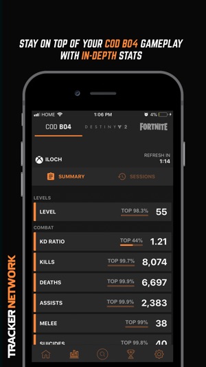 Tracker Network for COD BO4(圖1)-速報App