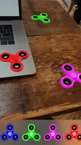 Game screenshot AR Fidget Spinner hack