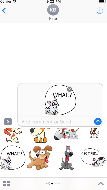 Dog Emojis Stickers