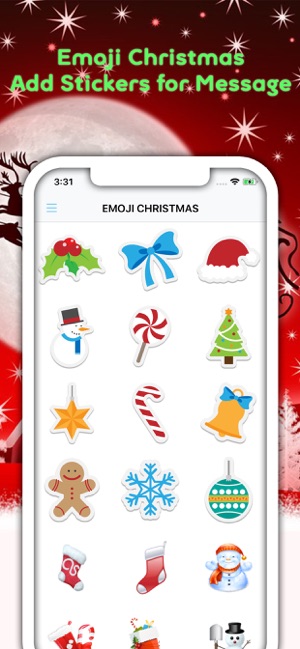 Christmas Emojis & Animated(圖3)-速報App