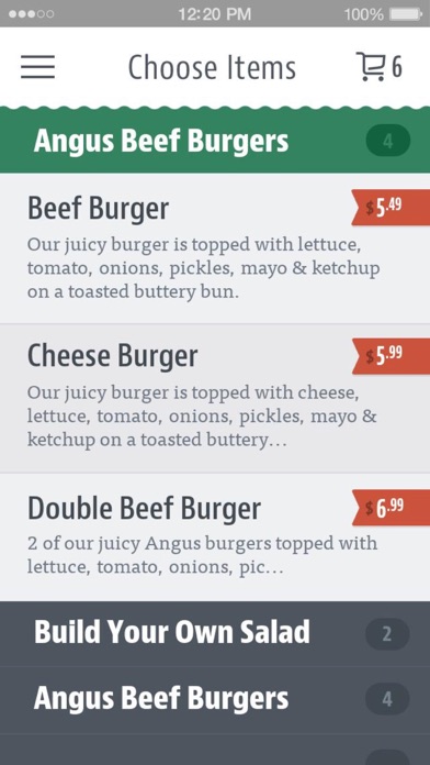 Greens & Grill screenshot 3