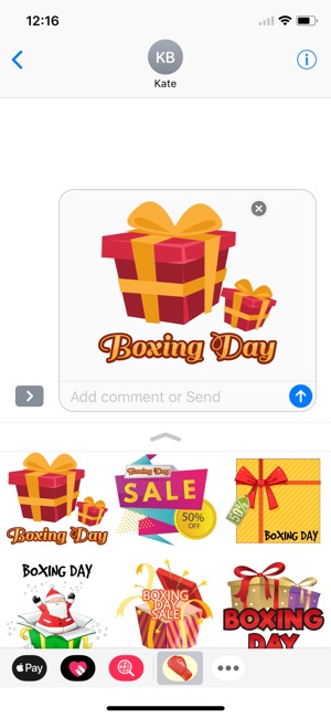 Boxing Day Present Sticker(圖2)-速報App