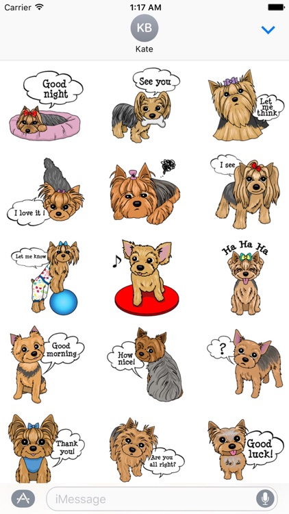 Yorkshire Terrier Dog Dogmoji