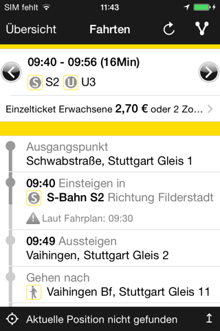 Bus&Bahn screenshot 3