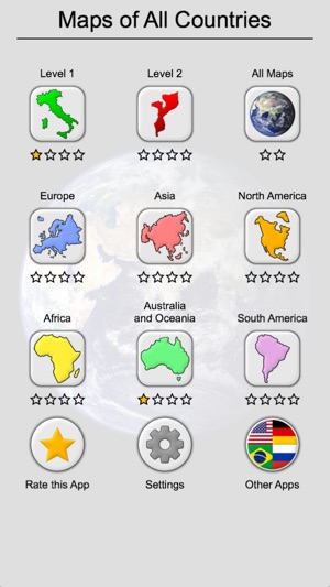 Maps of All Countries Geo-Quiz(圖3)-速報App