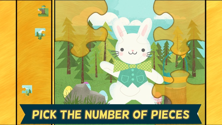 Easter Bunny Games for Kids: Egg Hunt Puzzles Gold screenshot-1