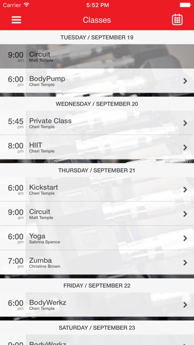 RiseAbove Fitness screenshot 3