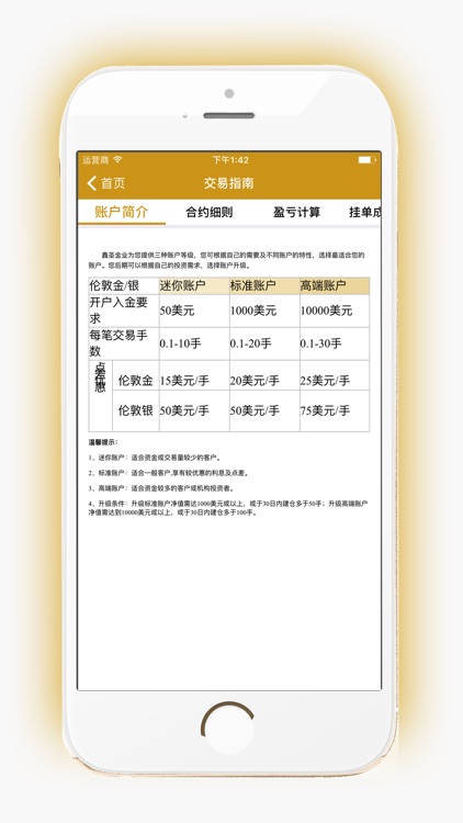 鑫圣金业-贵金属交易信息 screenshot-3