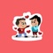 Valentine's Day Stickers app lets you to send amazing stickers which will express your thoughts toward your beloved