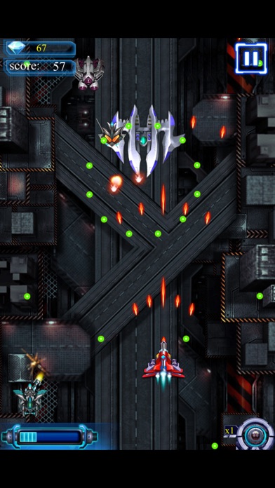 超级银河战甲 - 霹雳战机的空中大战 screenshot 3
