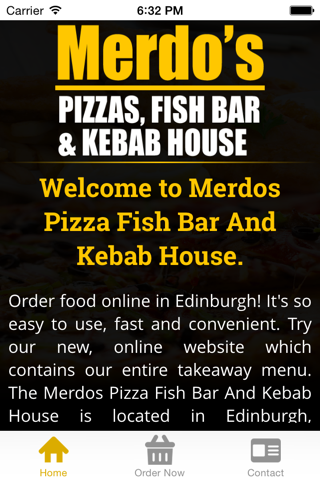 Merdos Pizza Fish And Kebab screenshot 2