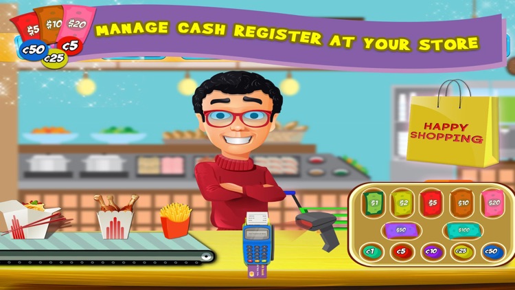 Cash Register Supermarket screenshot-3