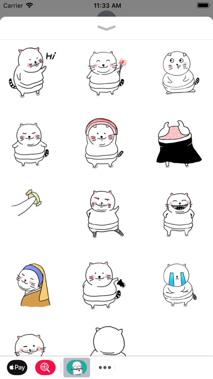 Cat Lady Animated Stickers